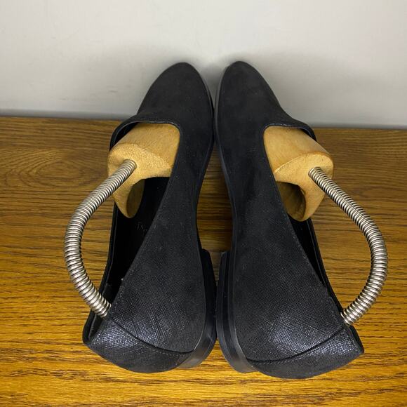 Vionic Womens Willa II Black Textured Slip On Comfy Orthoheel Loafer Shoes Sz 8 - Picture 5 of 7